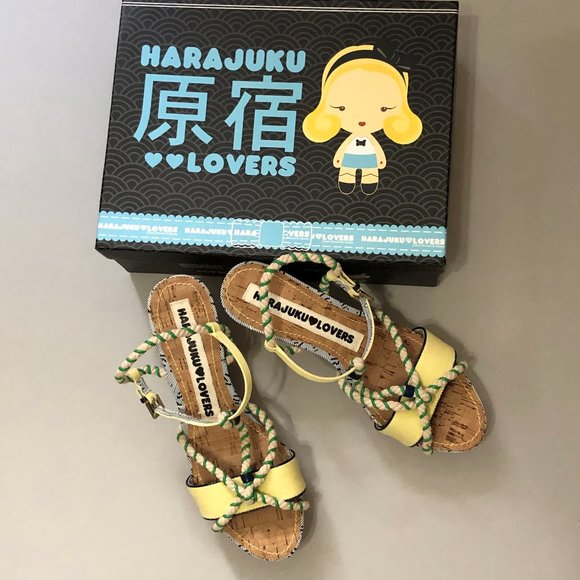 Harajuku Lovers - summer sandles - sz. 8.5 - Picture 3 of 5